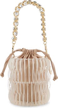 JUDITH LEIBER COUTURE Harper Clear Resin Handbag