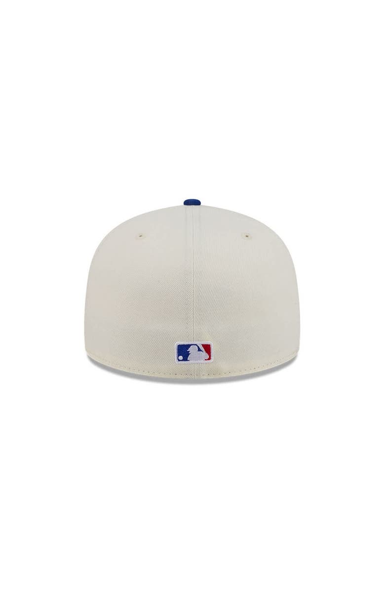 New Era Men's New Era Cream/Royal Chicago Cubs Bullpen Cart 59FIFTY Fitted Hat, Alternate, color, Cream