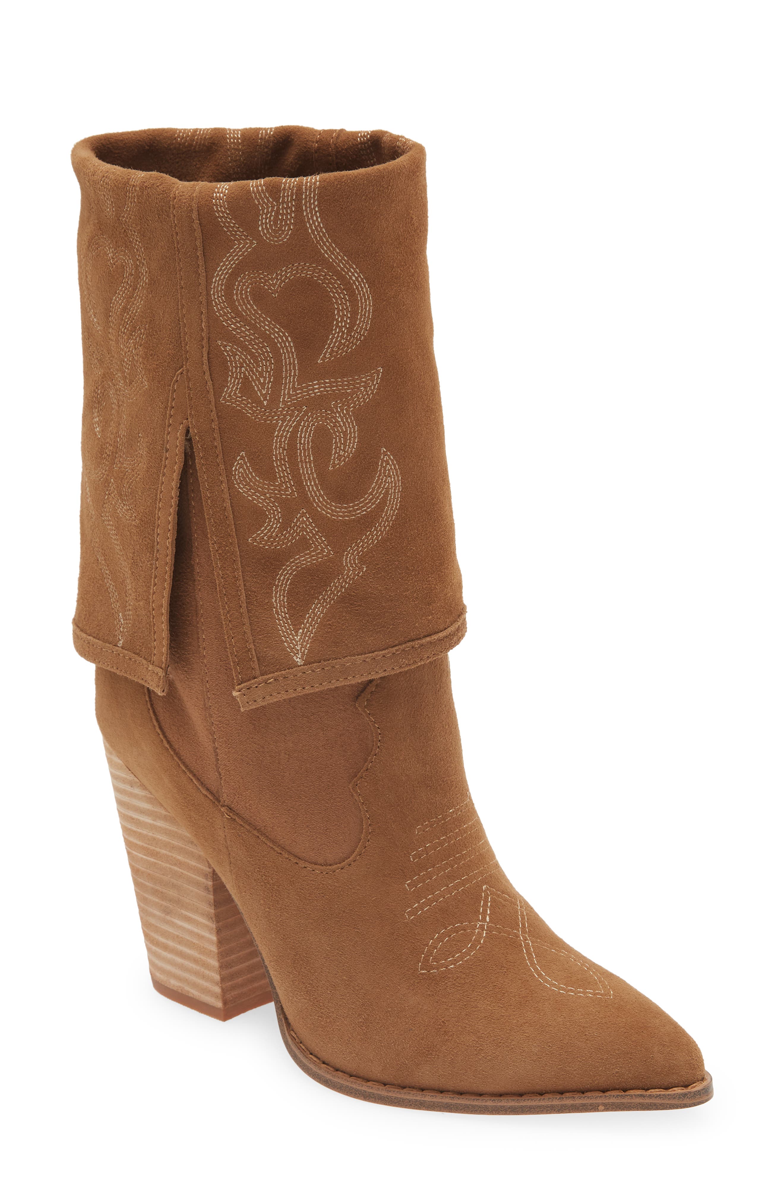 Steve Madden Layne Western Bootie, Main, color, 