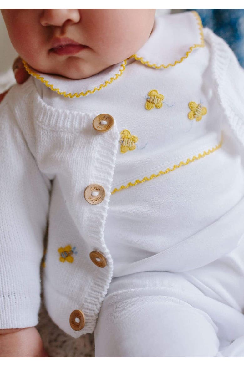 Crochet Playsuit, Alternate, color, Bee