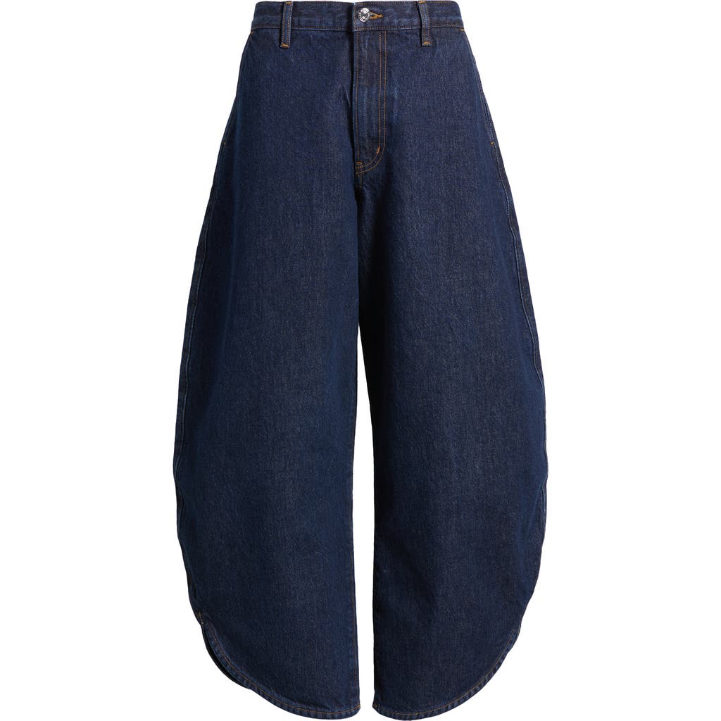 Frame The Trapunto Trouser Rinse Jeans In Blueprint