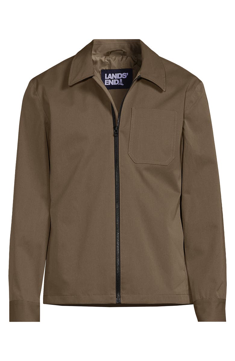Lands' End Squall Mac Rain Jacket, Alternate, color, Vintage Taupe
