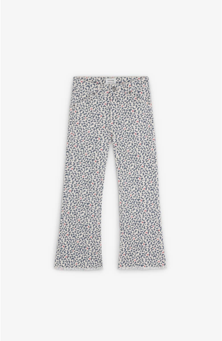 Scalpers Leo Flare Pants Girls, Main, color, Blue