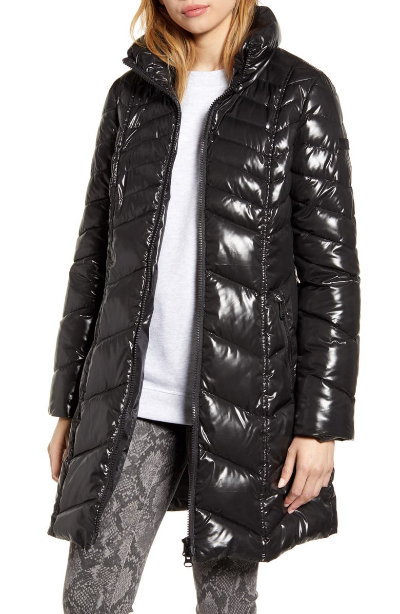 Sam Edelman Hooded Puffer Jacket, Alternate, color,