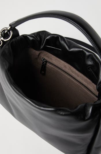 Small Soft Leather Mellow Bucket bag