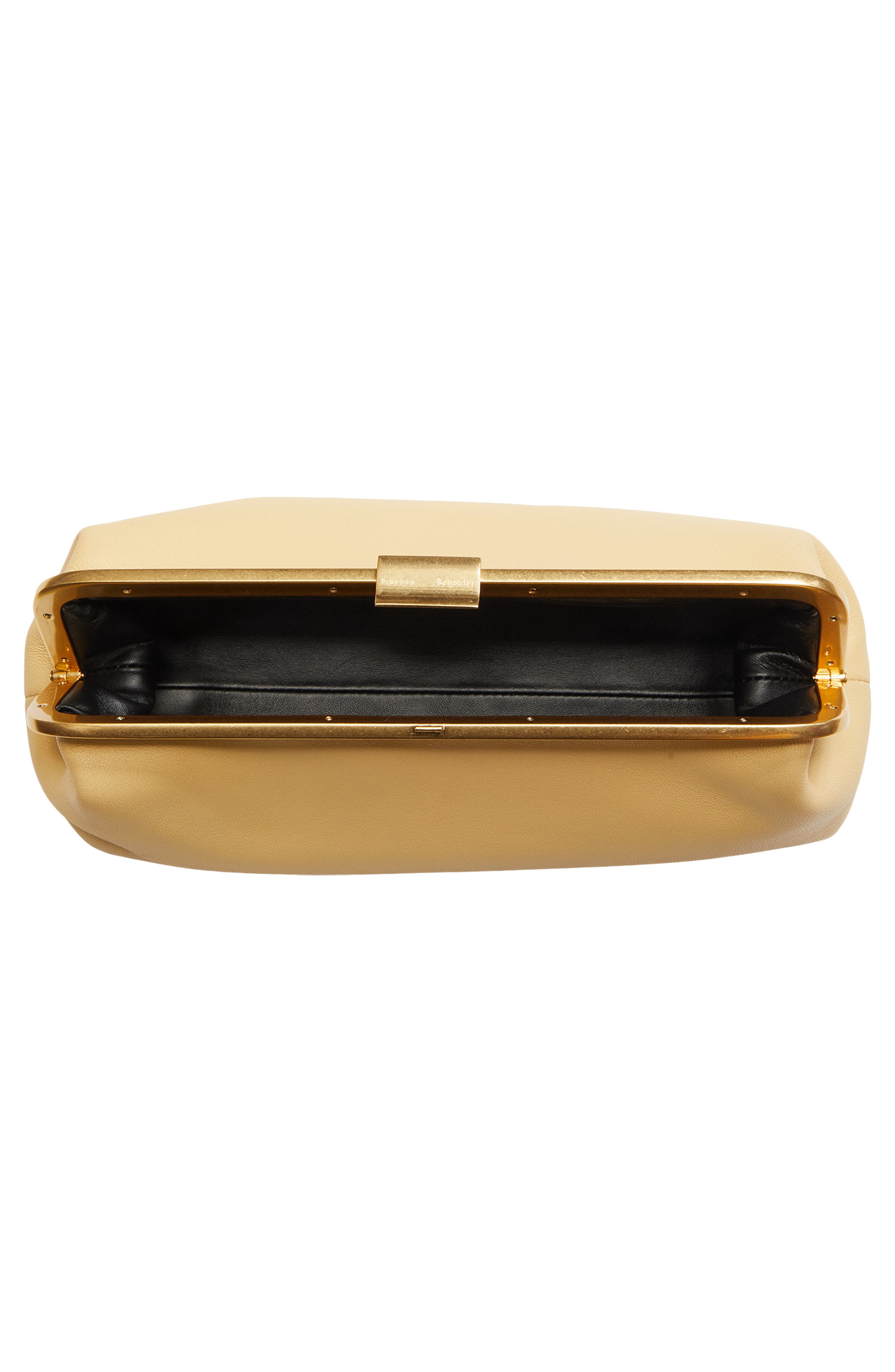 Armory Leather Clutch, Alternate, color, BIRCH