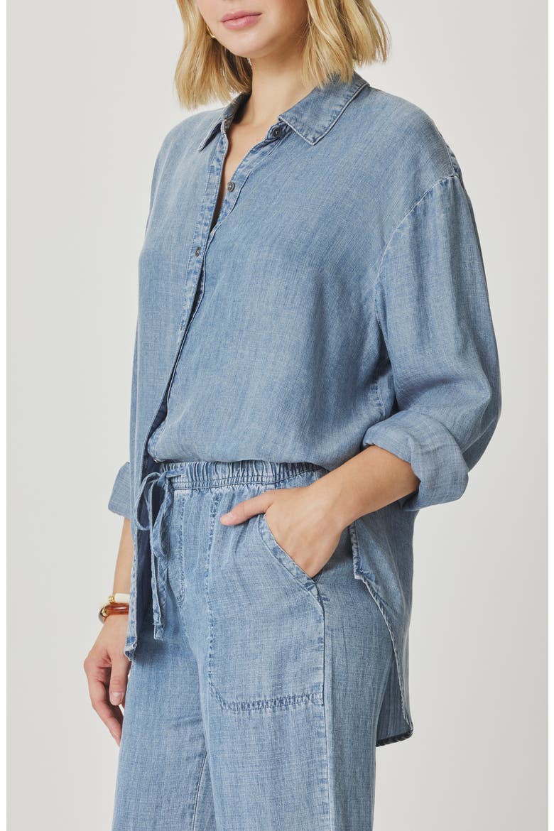 Chambray Shirt, Alternate, color, INDIGO BLUE