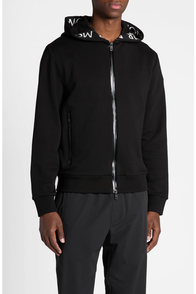 Maglia Logo Embroidered Zip Front Hoodie (Men) | Nordstrom