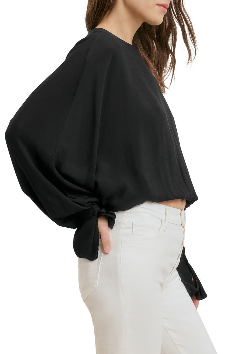 Making Me Blush Top, Alternate, color, BLACK