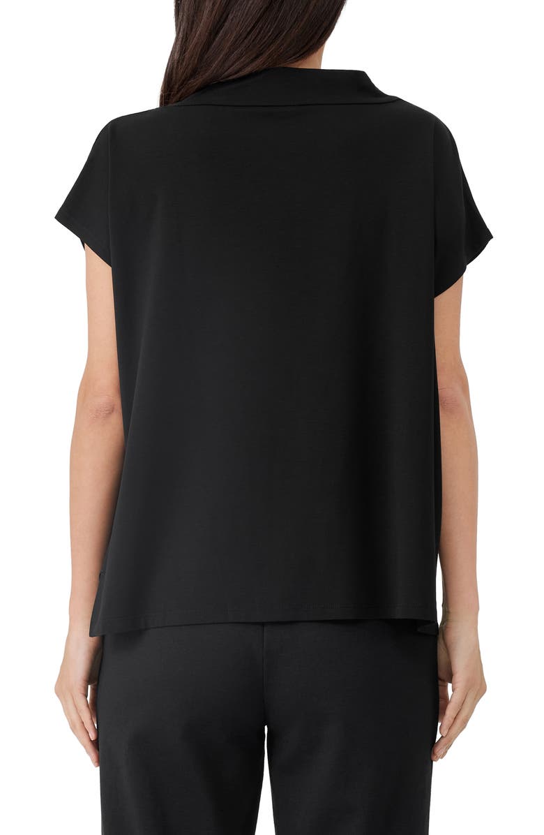 Eileen Fisher Funnel Neck Top, Alternate, color,