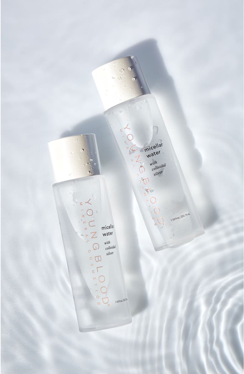 Youngblood Mineral Cosmetics Micellar Water with Colloidal Silver, Alternate, color, NO COLOR