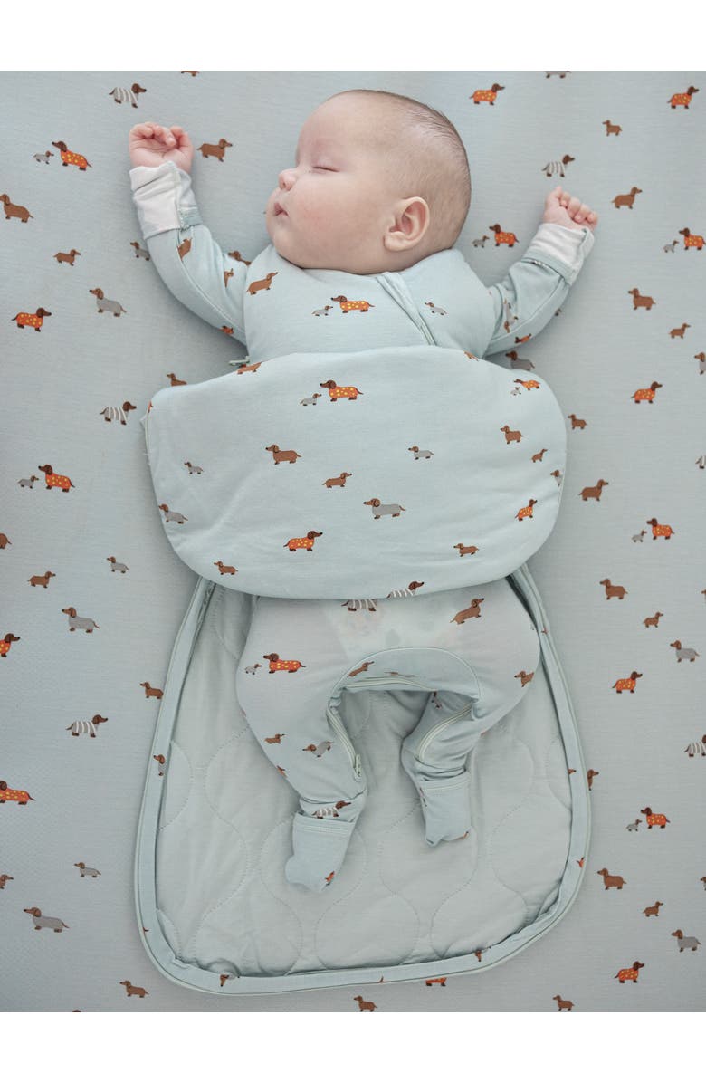 gunamuna Swaddle Sleep Bag, 0.5 TOG - Baby, Alternate, color, Woof