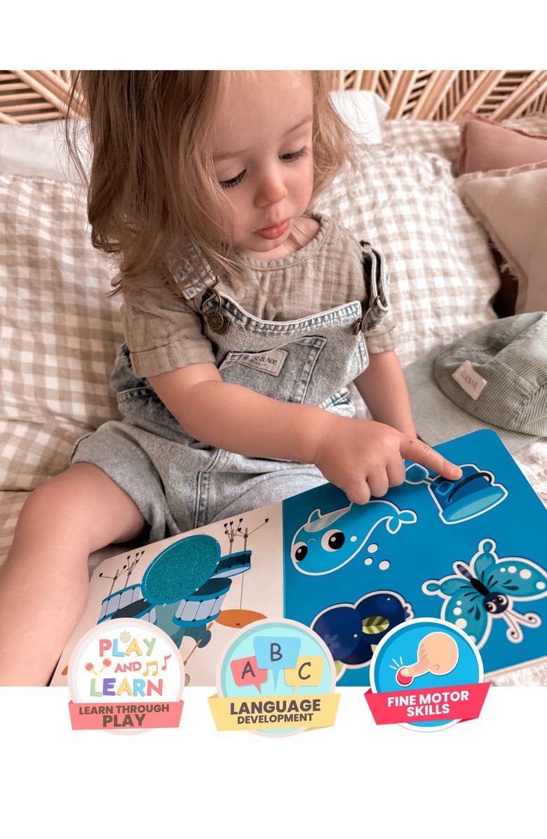 Ditty Bird Kids
Interactive Sensory Touch the Colors Sound Book, Alternate, color, Blue