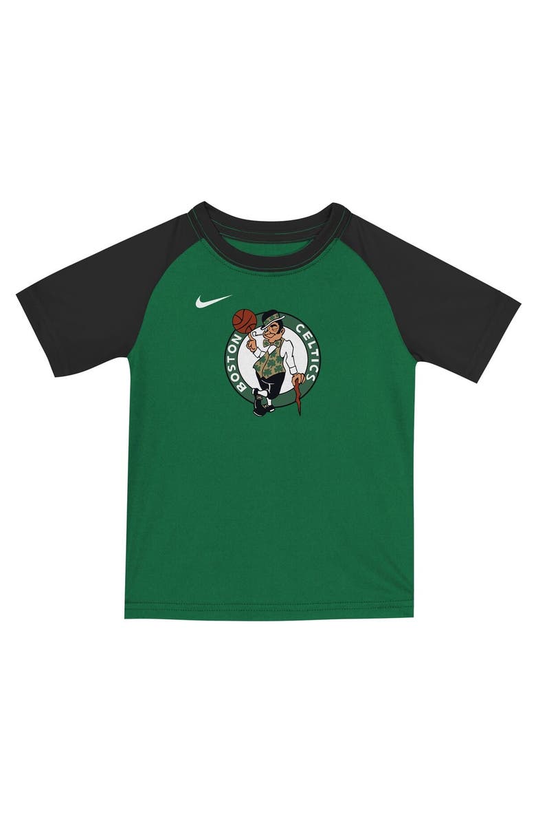Nike Youth Nike  Kelly Green Boston Celtics Practice T-Shirt & Shorts Set, Alternate, color, Kelly Green