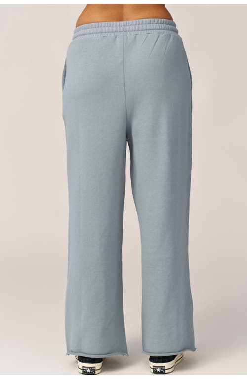 Gottex Beach Life Cozy Coast Airport Wide Leg Sweatpants In Gray