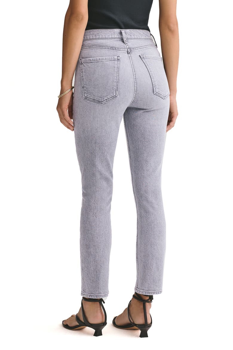 Nico High Waist Ankle Slim Fit Jeans, Alternate, color, FORETOLD