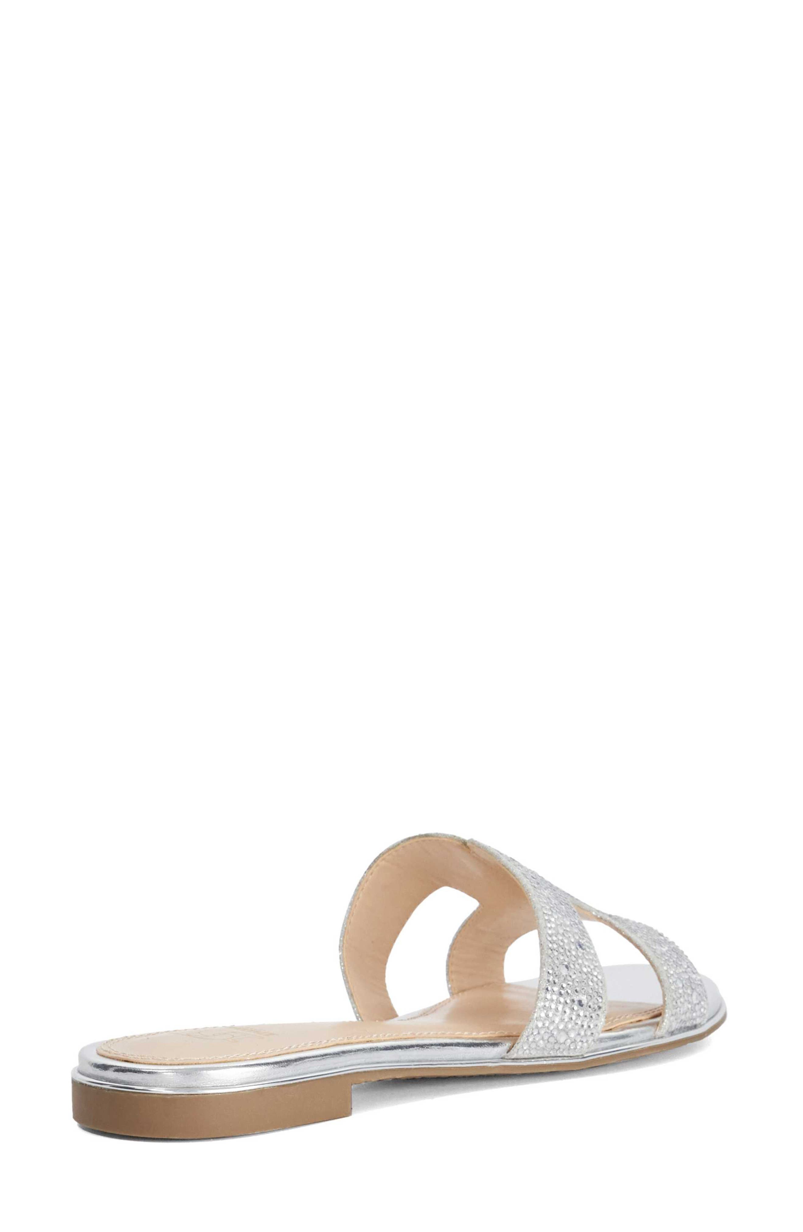 Dune London Ludlowss Embellished Slide Sandal, Alternate, color, 