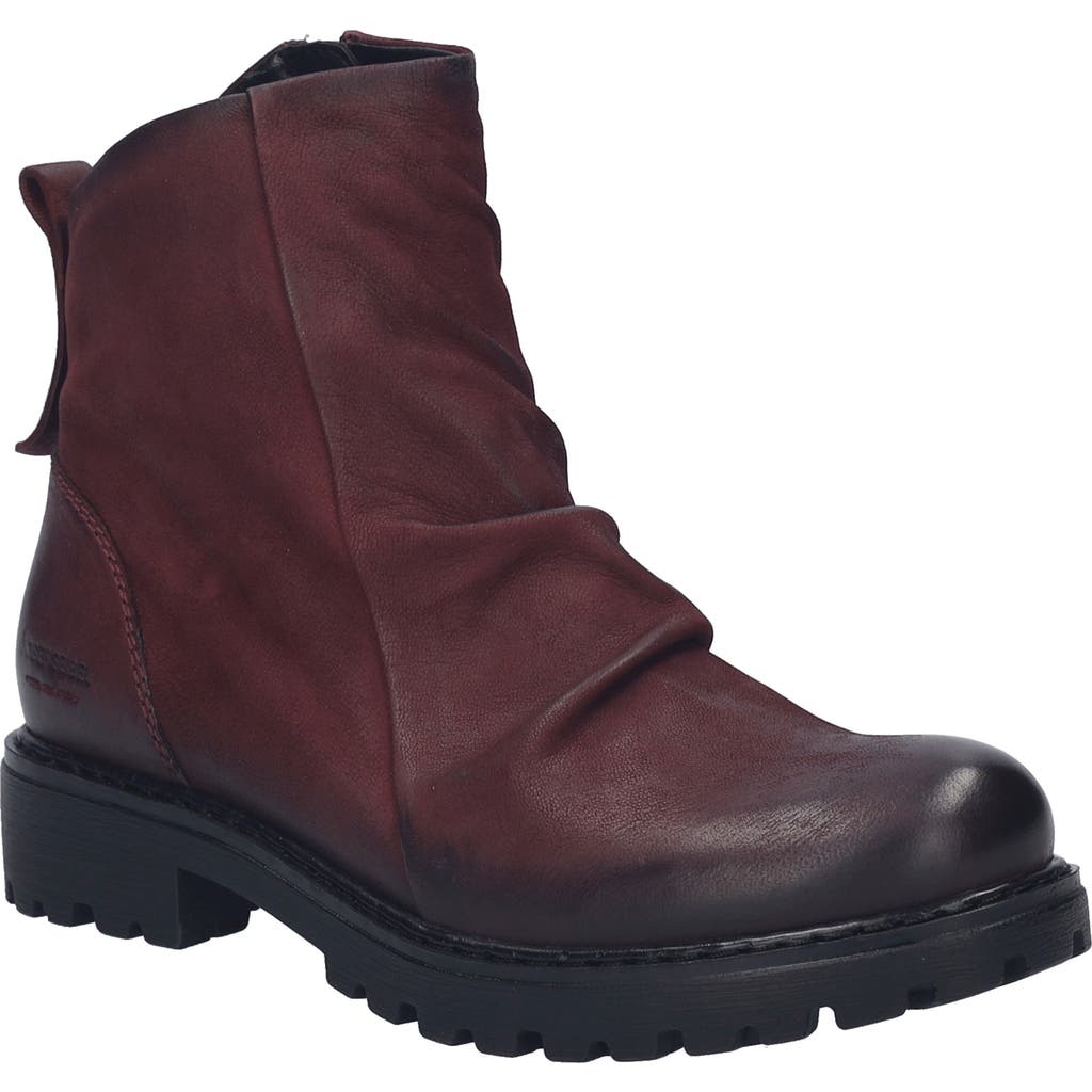Josef Seibel Melinda Bootie In Burgundy