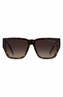 Marc Jacobs 57mm Gradient Square Sunglasses
