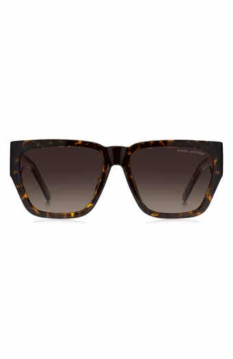 Marc Jacobs 57mm Gradient Square Sunglasses