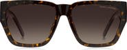 Marc Jacobs 57mm Gradient Square Sunglasses