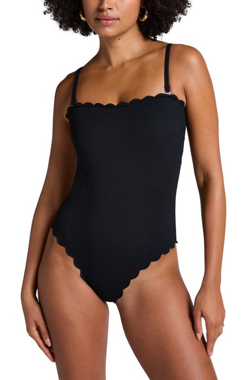 Hunkemöller Bandeau Scallop Swimsuit in Caviar  product