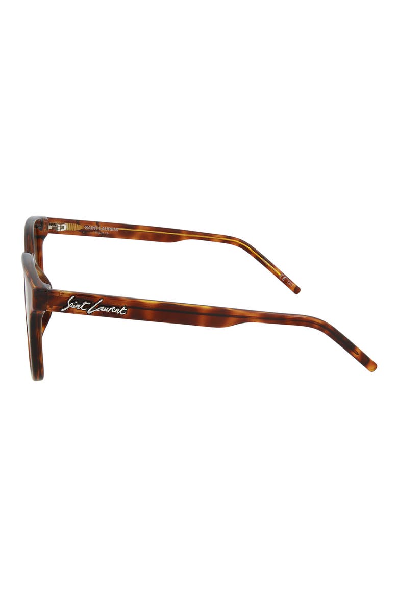 54mm Square Sunglasses, Alternate, color, HAVANA GREEN