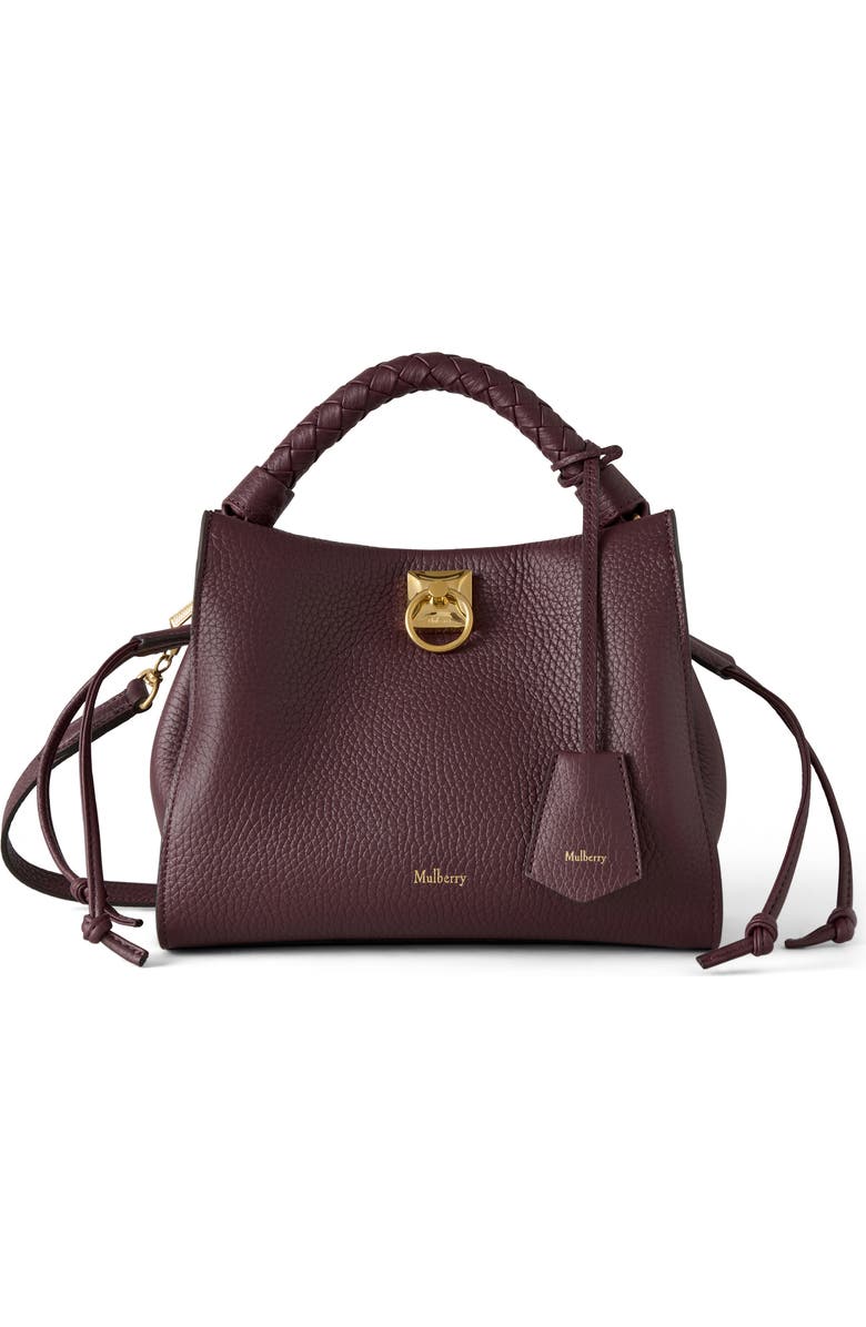 Mulberry Small Iris Leather Top Handle Bag, Main, color,