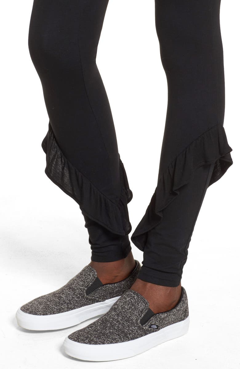 BP. Ruffle Leggings, Alternate, color,