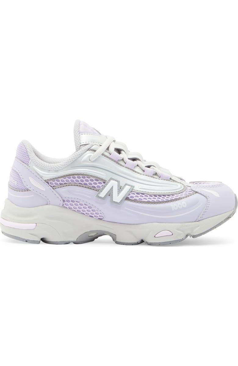 New Balance Kids' 1000 Sneaker, Alternate, color, Lavender/ Silver Metallic