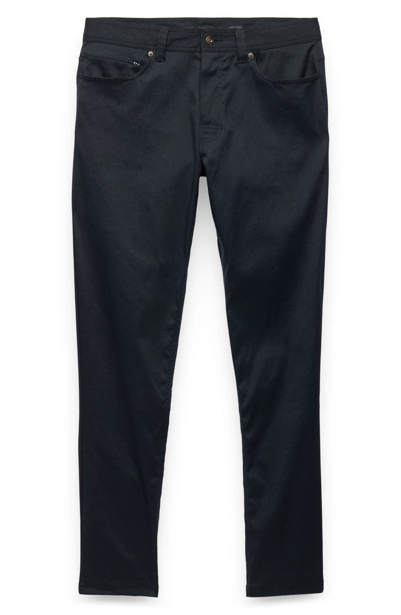 prAna Stretch Zion<sup>™</sup> 5-Pocket Pants, Alternate, color, Black
