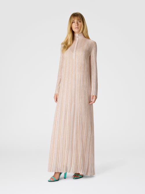 Missoni Sequin-embellishment Maxi Dress In Pink