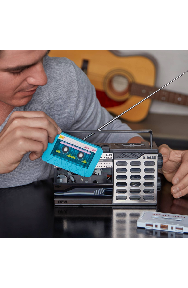 Brickcraft MTV Cassette Building Set, Alternate, color, Yellow