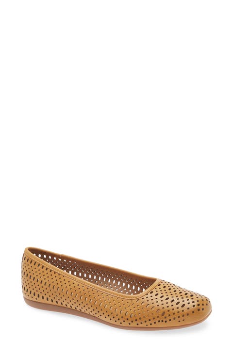 Pamala Perforated Ballet Flat (Women)