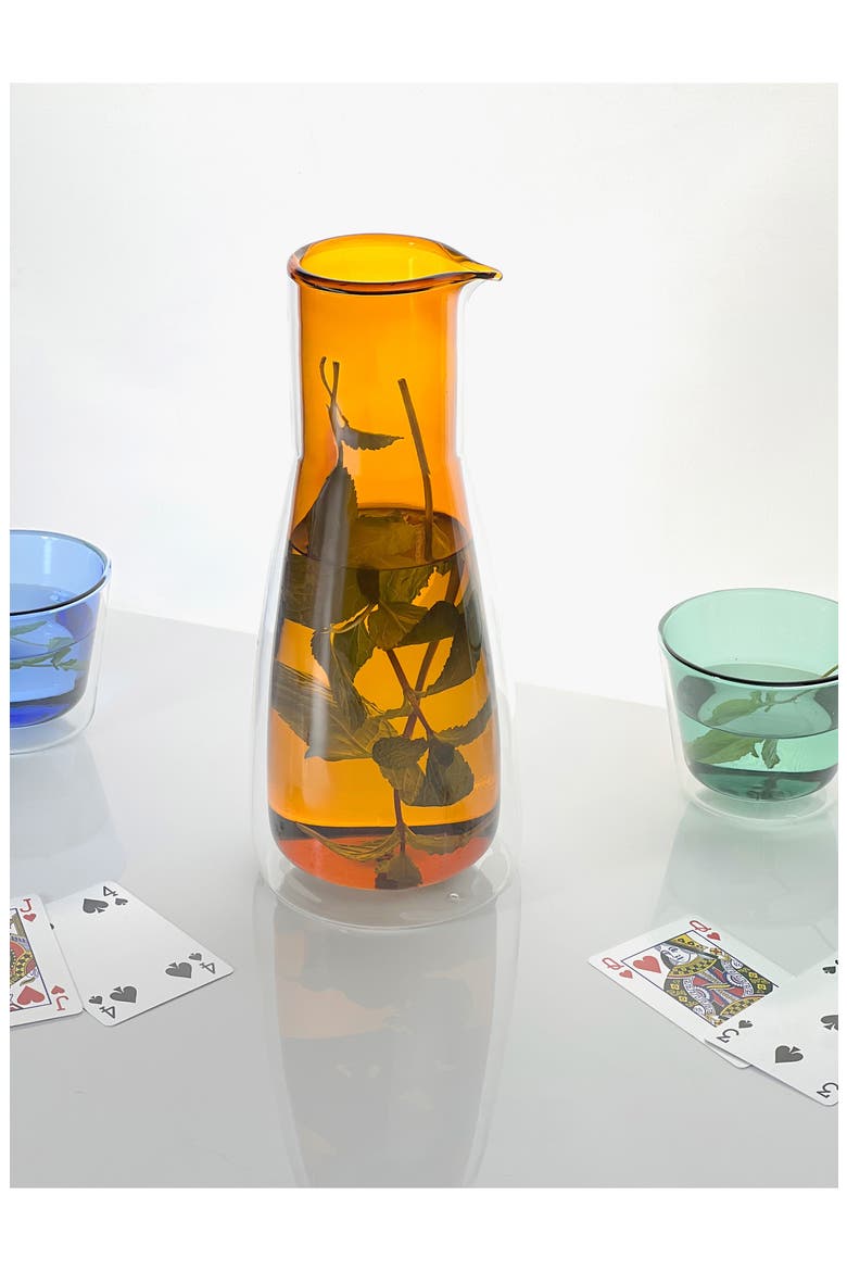 Rocks Glass Carafe, Alternate, color, ORANGE