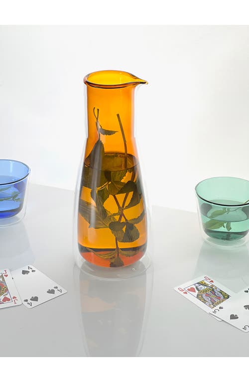 Cloudnola Rocks Glass Carafe In Orange