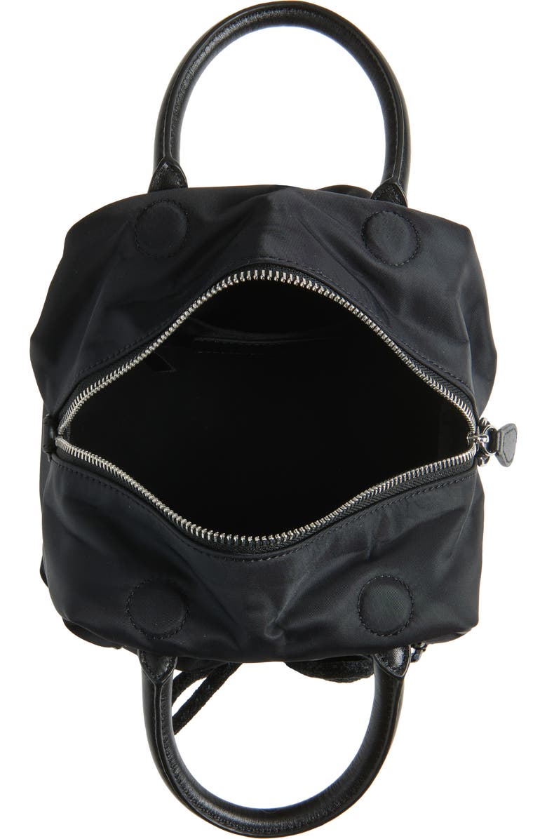 Simone Rocha Mini Embellished Pleated Top Handle Bag, Alternate, color, Black/ Black/ Jet