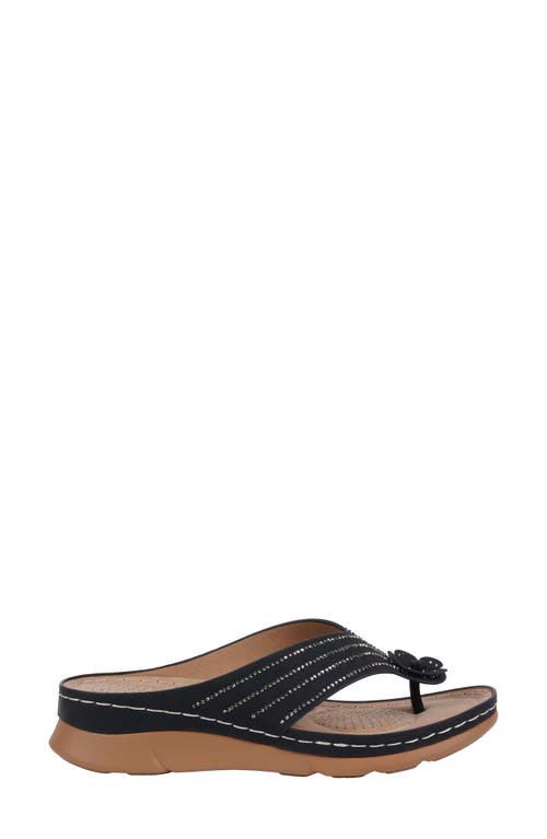 Gc Shoes Amari Comfort Sandal In Black