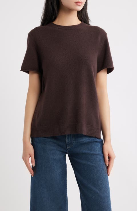 Cashmere Knit T-Shirt