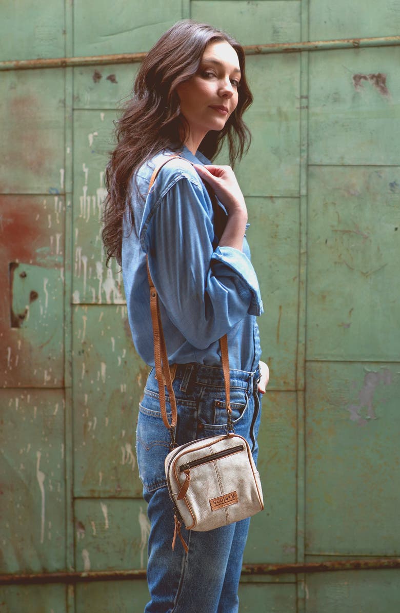 Bed Stu Capture Handbag, Alternate, color, Nectar Lux Tan Rustic