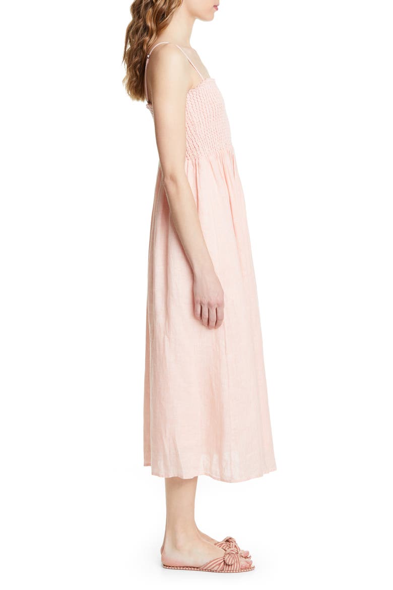 Tilsa Linen Maxi Sundress, Alternate, color, PERSIMMON