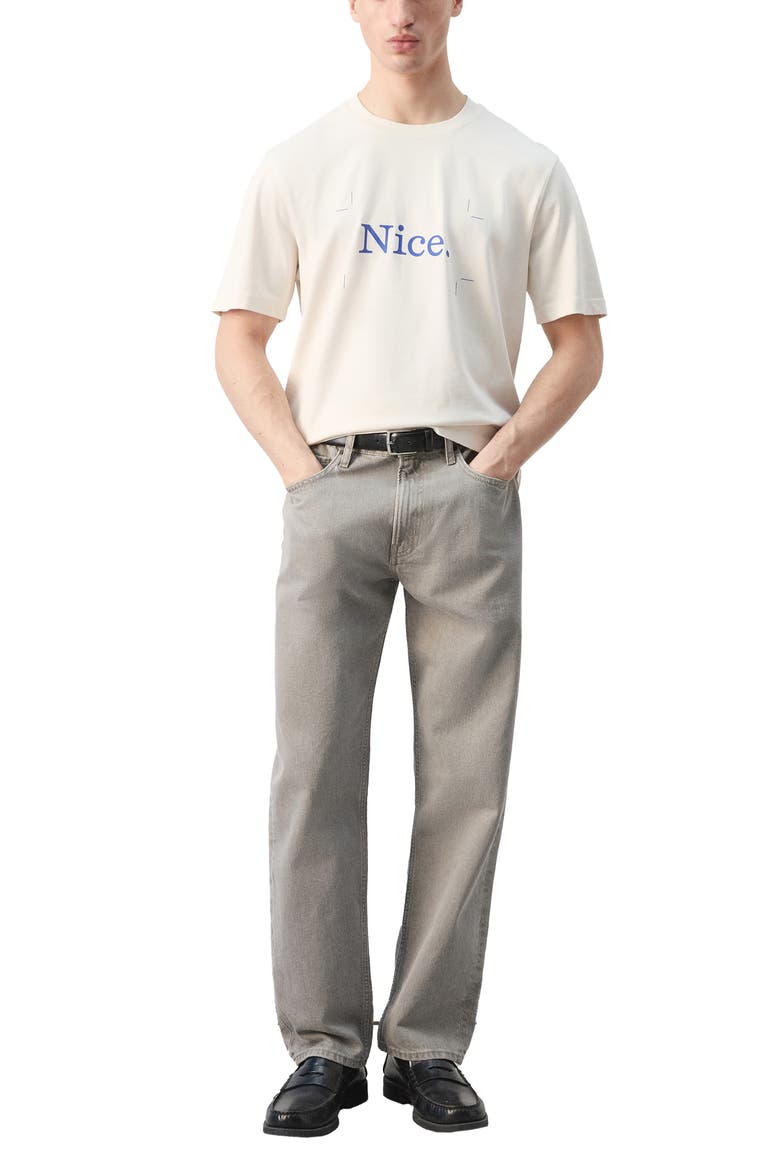 x Fantastic Man Nice Graphic T-Shirt, Alternate, color, OFF WHITE