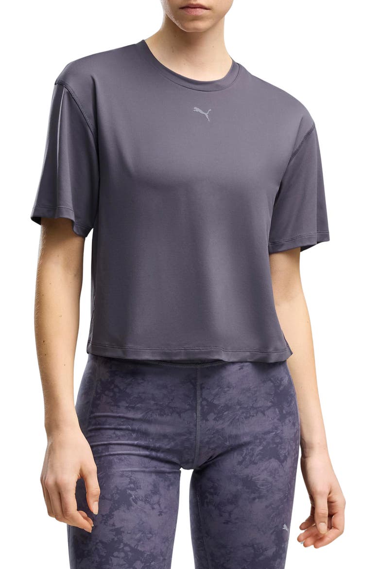 CLOUDSPUN Relaxed Stretch T-Shirt, Main, color, INKY DEPTHS