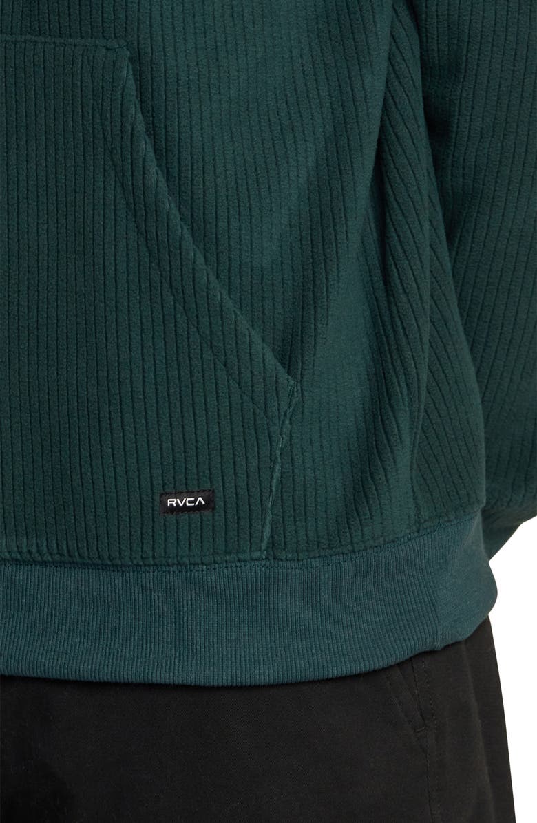 RVCA Hewitt Oversize Ribbed Pullover Hoodie, Alternate, color, 