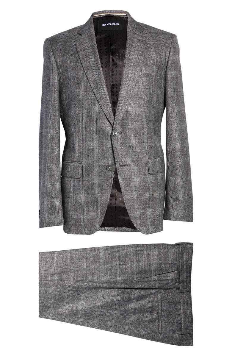 BOSS Hugo Wool Blend Suit, Main, color,