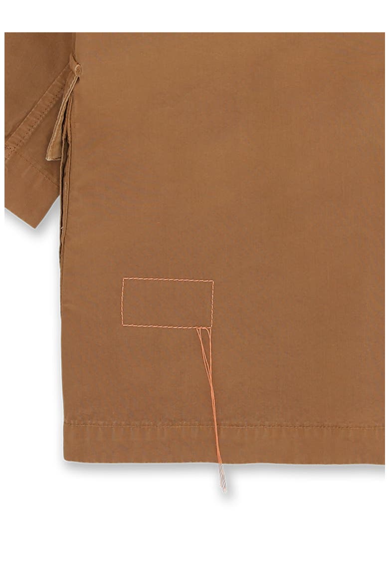 Flegia Sahariana Cotton Jacket, Alternate, color, CACAO