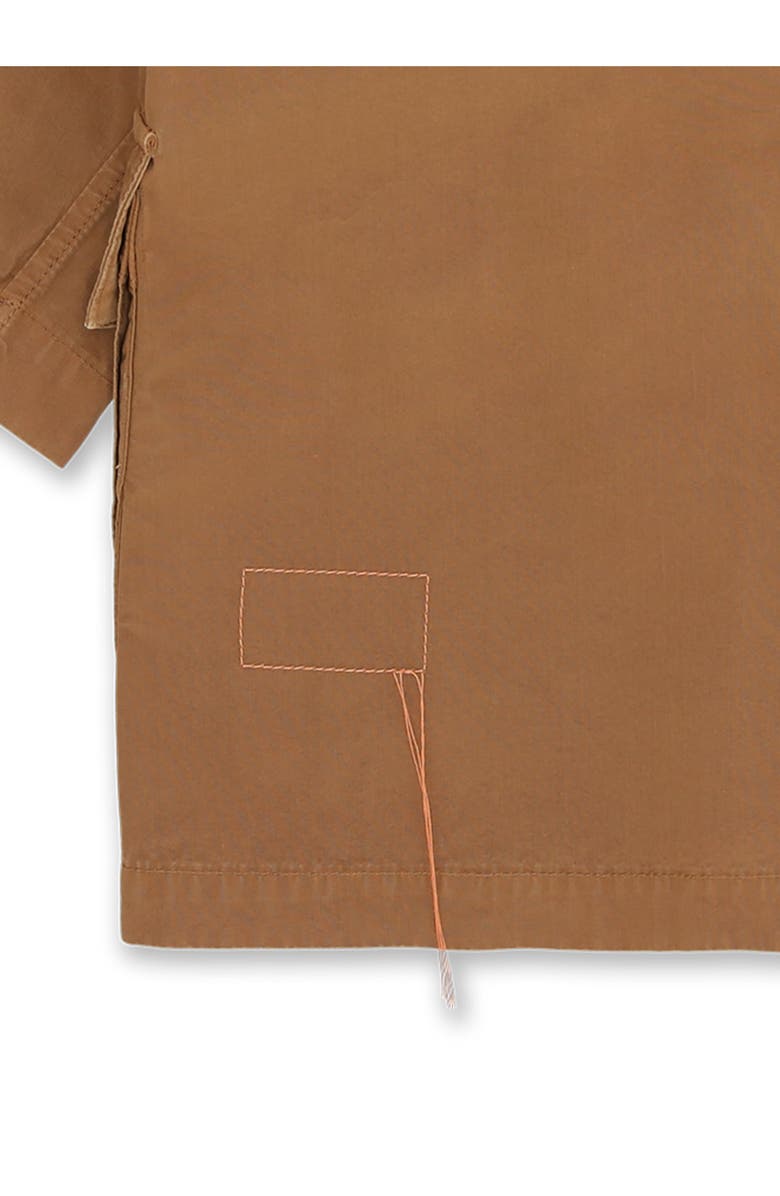 Fortela Flegia Sahariana Cotton Jacket, Alternate, color, Cacao