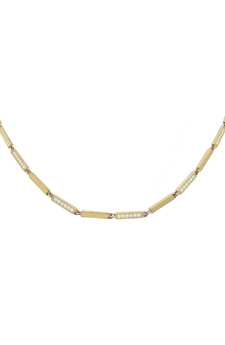 Adina's Jewels Pavé Link Choker, Main, color,