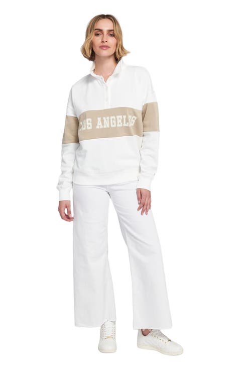 Rugby Pullover Sweatshirt Graphic