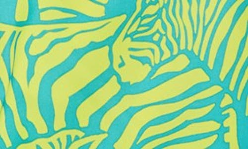 Volcom 'zee Brah' Print Board Shorts In Green
